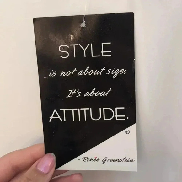 Attitudes by Renee Asymmetric Neckline Tunic Womens - Picture 4 of 8